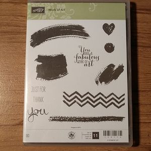 Stampin Up *Work of Art* Stamp Set